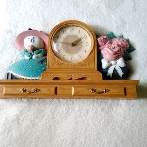 Vintage 1988 Burwood Kitty Clock